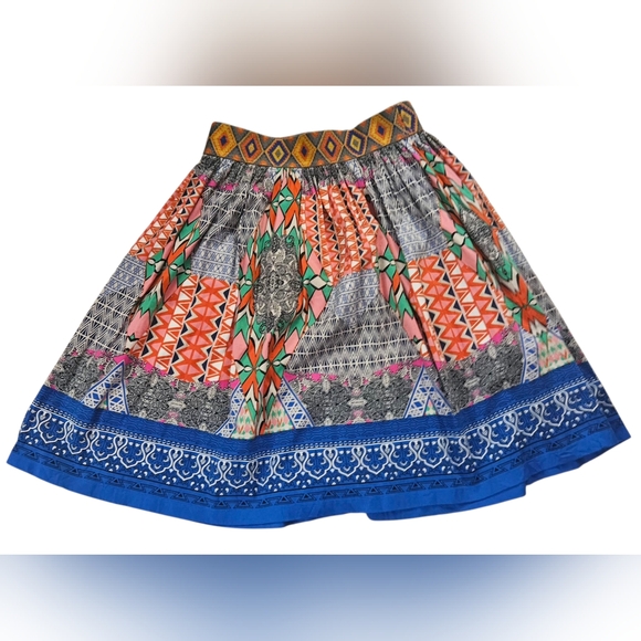 Flying Tomato Are We There Yet Woven Midi Skirt Women M - Picture 1 of 3
